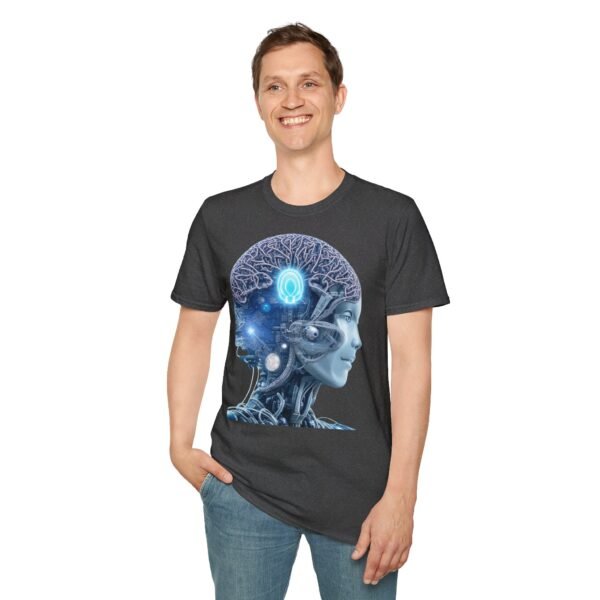 Cyborg Vibes Softstyle T-Shirt - immagine 124