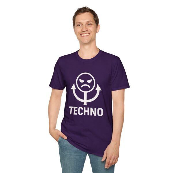 Techno Vibes Unisex Softstyle T-Shirt - Perfect for Music Lovers - immagine 165