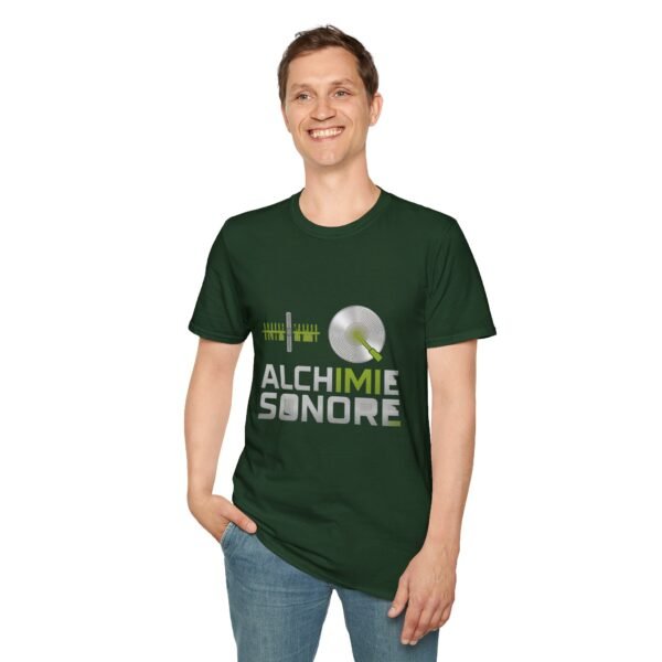 Eco-Friendly Unisex Softstyle T-Shirt - 'Alchimie Sonore' Music Vibe - immagine 91