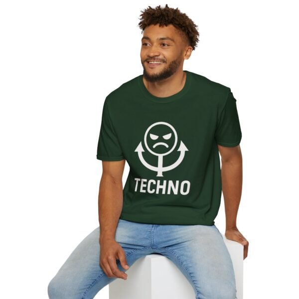 Techno Vibes Unisex Softstyle T-Shirt - Perfect for Music Lovers - immagine 84