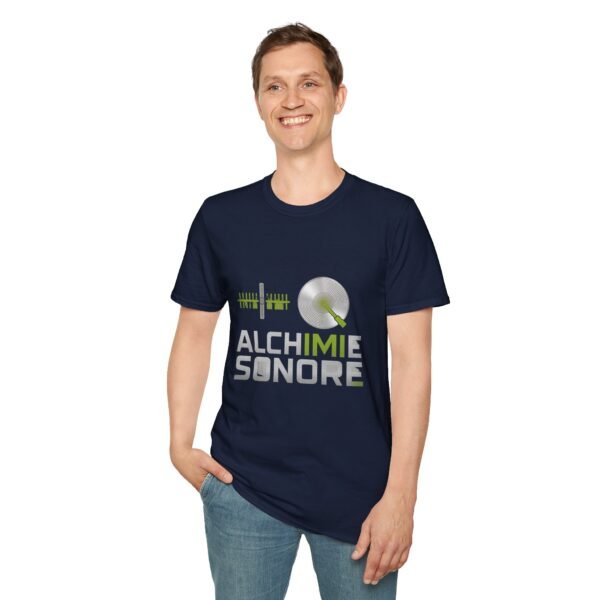 Eco-Friendly Unisex Softstyle T-Shirt - 'Alchimie Sonore' Music Vibe - immagine 174