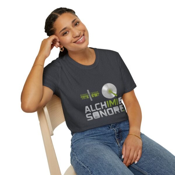 Eco-Friendly Unisex Softstyle T-Shirt - 'Alchimie Sonore' Music Vibe - immagine 159