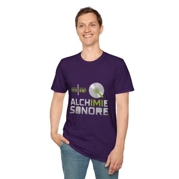 Eco-Friendly Unisex Softstyle T-Shirt - 'Alchimie Sonore' Music Vibe - immagine 185