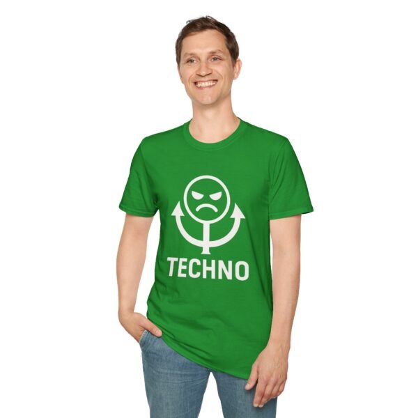 Techno Vibes Unisex Softstyle T-Shirt - Perfect for Music Lovers - immagine 93