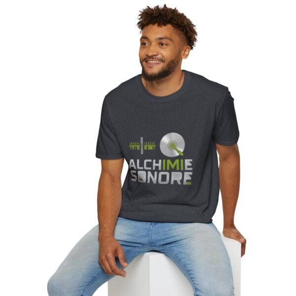 Eco-Friendly Unisex Softstyle T-Shirt - 'Alchimie Sonore' Music Vibe - immagine 165