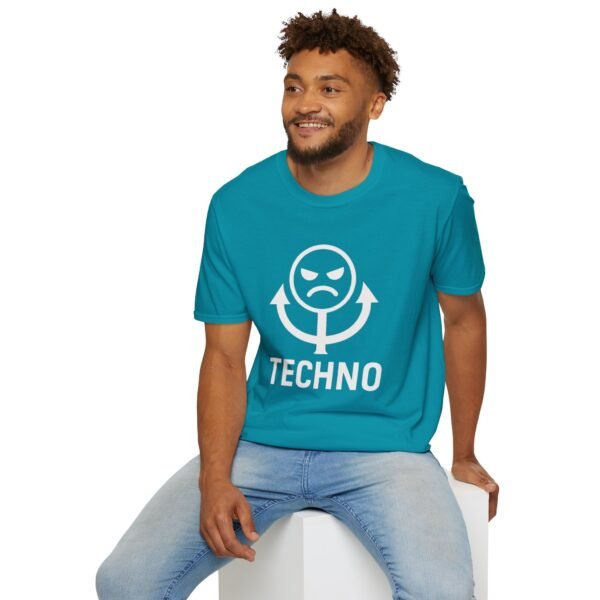 Techno Vibes Unisex Softstyle T-Shirt - Perfect for Music Lovers - immagine 120