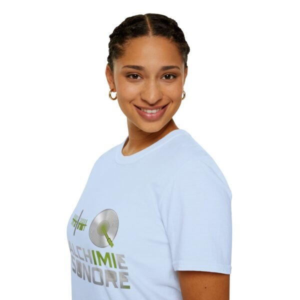 Eco-Friendly Unisex Softstyle T-Shirt - 'Alchimie Sonore' Music Vibe - immagine 136