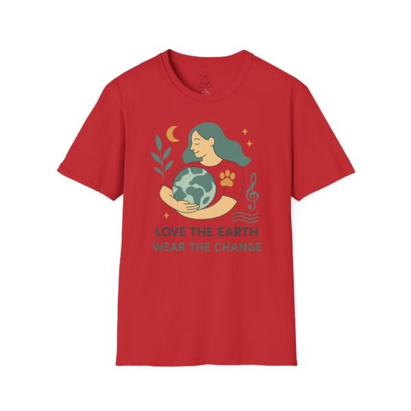 Eco-Friendly Unisex T-Shirt - "Love the Earth, Wear the Change" - immagine 128