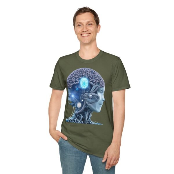 Cyborg Vibes Softstyle T-Shirt - immagine 91