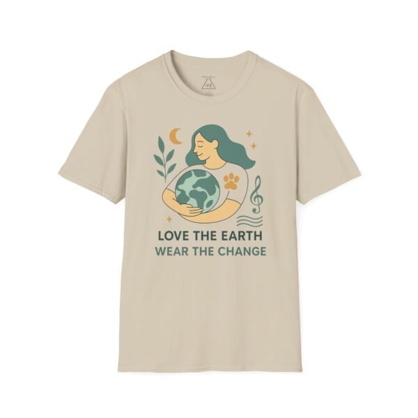 Eco-Friendly Unisex T-Shirt - "Love the Earth, Wear the Change" - immagine 31