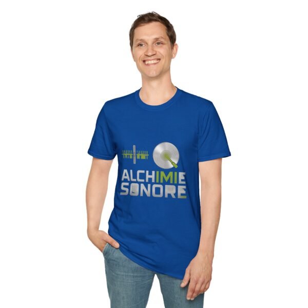 Eco-Friendly Unisex Softstyle T-Shirt - 'Alchimie Sonore' Music Vibe - immagine 150