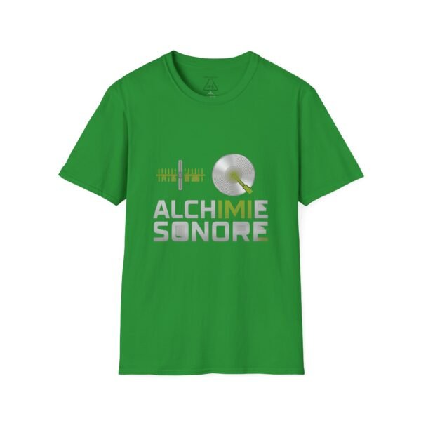 Eco-Friendly Unisex Softstyle T-Shirt - 'Alchimie Sonore' Music Vibe - immagine 95