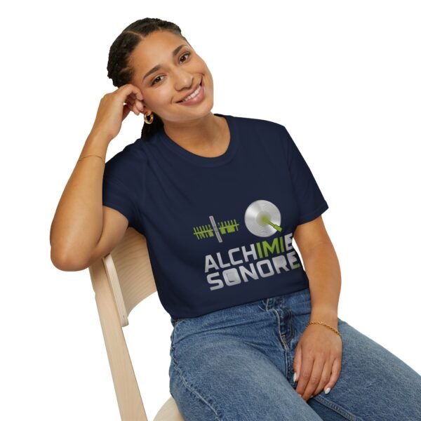 Eco-Friendly Unisex Softstyle T-Shirt - 'Alchimie Sonore' Music Vibe - immagine 171