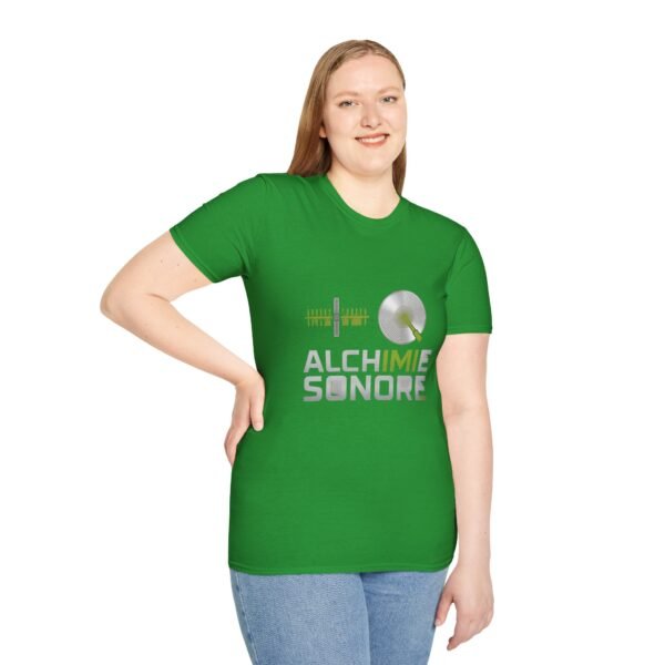 Eco-Friendly Unisex Softstyle T-Shirt - 'Alchimie Sonore' Music Vibe - immagine 99