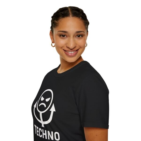 Techno Vibes Unisex Softstyle T-Shirt - Perfect for Music Lovers - immagine 10