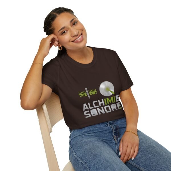Eco-Friendly Unisex Softstyle T-Shirt - 'Alchimie Sonore' Music Vibe - immagine 57