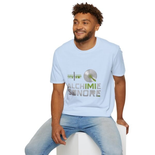 Eco-Friendly Unisex Softstyle T-Shirt - 'Alchimie Sonore' Music Vibe - immagine 140