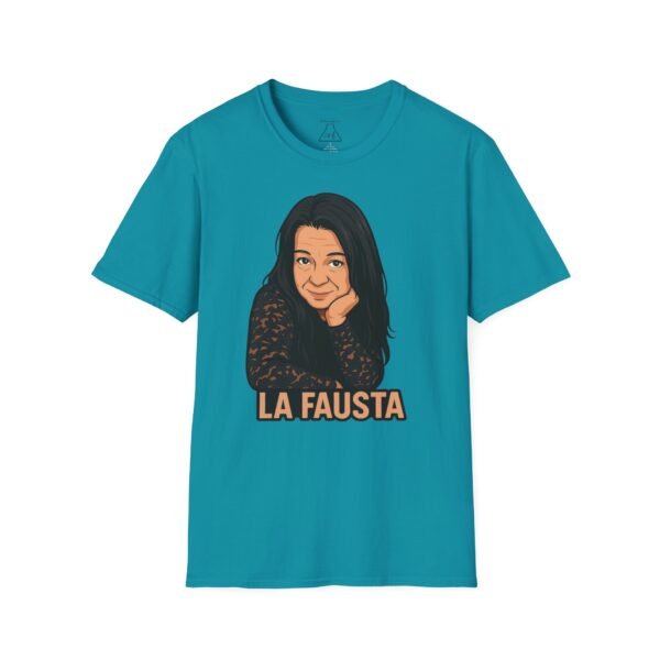 Funny Unisex Softstyle T-Shirt - 'La Fausta' Graphic Tee - immagine 53