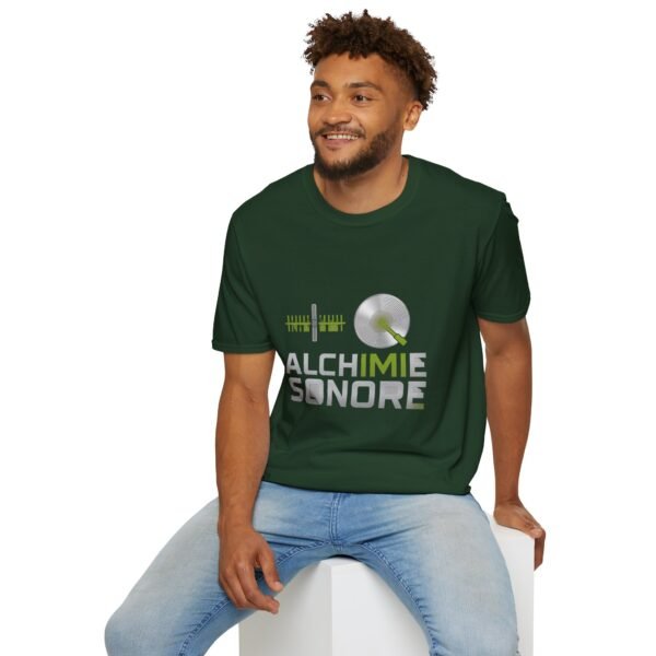 Eco-Friendly Unisex Softstyle T-Shirt - 'Alchimie Sonore' Music Vibe - immagine 94