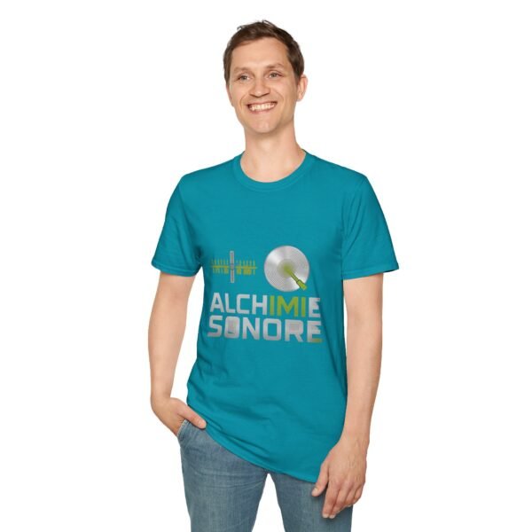 Eco-Friendly Unisex Softstyle T-Shirt - 'Alchimie Sonore' Music Vibe - immagine 126
