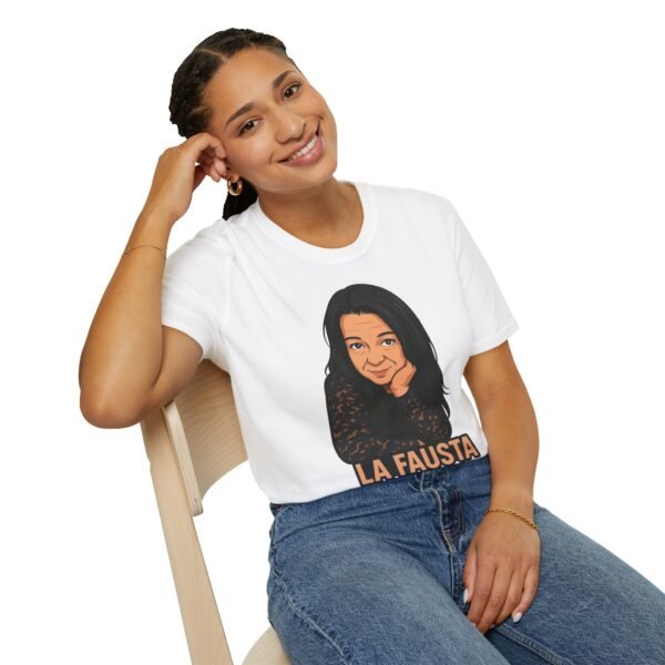 Funny Unisex Softstyle T-Shirt - 'La Fausta' Graphic Tee