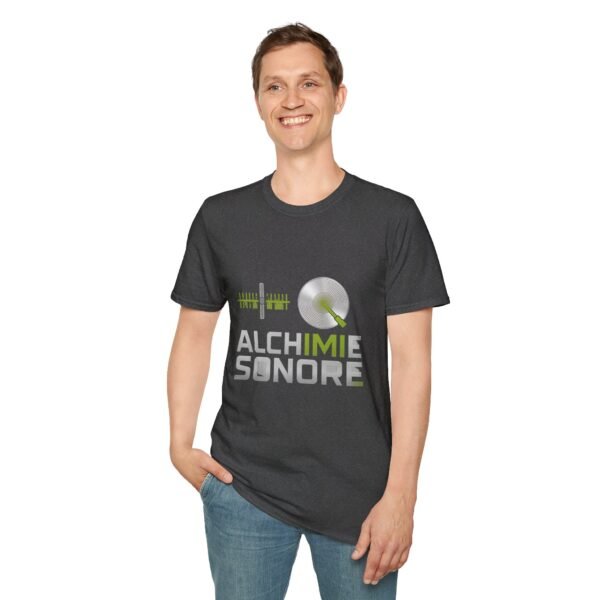 Eco-Friendly Unisex Softstyle T-Shirt - 'Alchimie Sonore' Music Vibe - immagine 114
