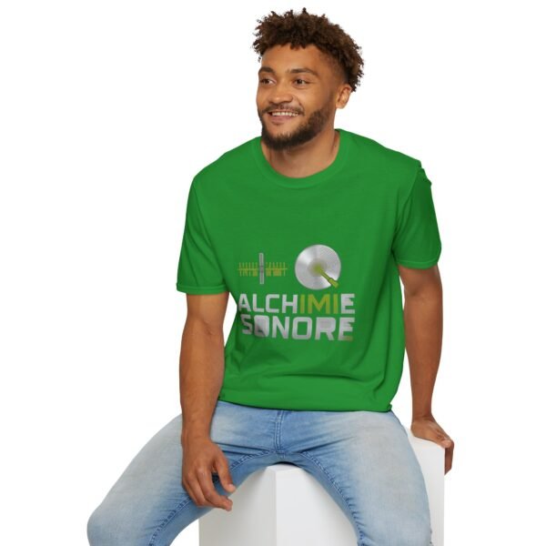 Eco-Friendly Unisex Softstyle T-Shirt - 'Alchimie Sonore' Music Vibe - immagine 106