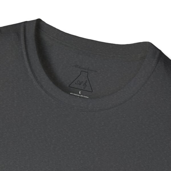 Eco-Friendly Unisex Softstyle T-Shirt - 'Alchimie Sonore' Music Vibe - immagine 109
