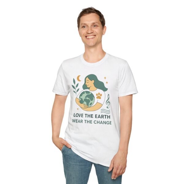 Eco-Friendly Unisex T-Shirt - "Love the Earth, Wear the Change" - immagine 16