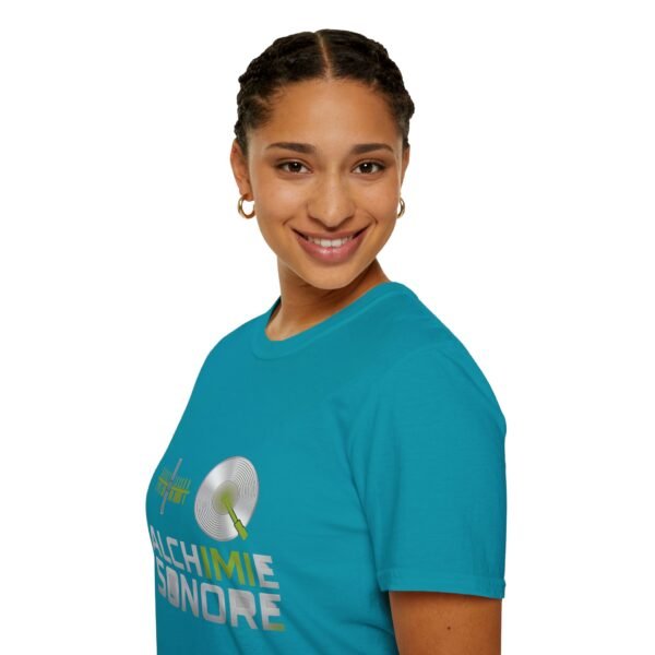 Eco-Friendly Unisex Softstyle T-Shirt - 'Alchimie Sonore' Music Vibe - immagine 124