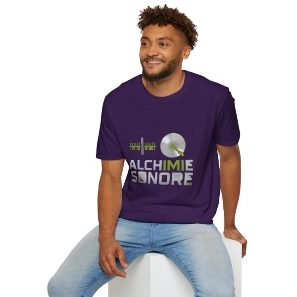 Eco-Friendly Unisex Softstyle T-Shirt - 'Alchimie Sonore' Music Vibe - immagine 188