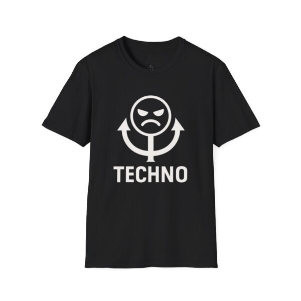 Techno Vibes Unisex Softstyle T-Shirt - Perfect for Music Lovers - immagine 2
