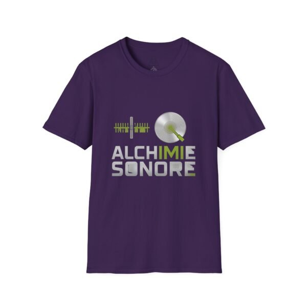 Eco-Friendly Unisex Softstyle T-Shirt - 'Alchimie Sonore' Music Vibe - immagine 178