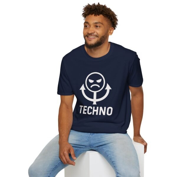 Techno Vibes Unisex Softstyle T-Shirt - Perfect for Music Lovers - immagine 156