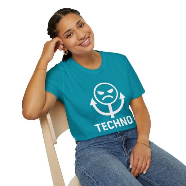 Techno Vibes Unisex Softstyle T-Shirt - Perfect for Music Lovers - immagine 114