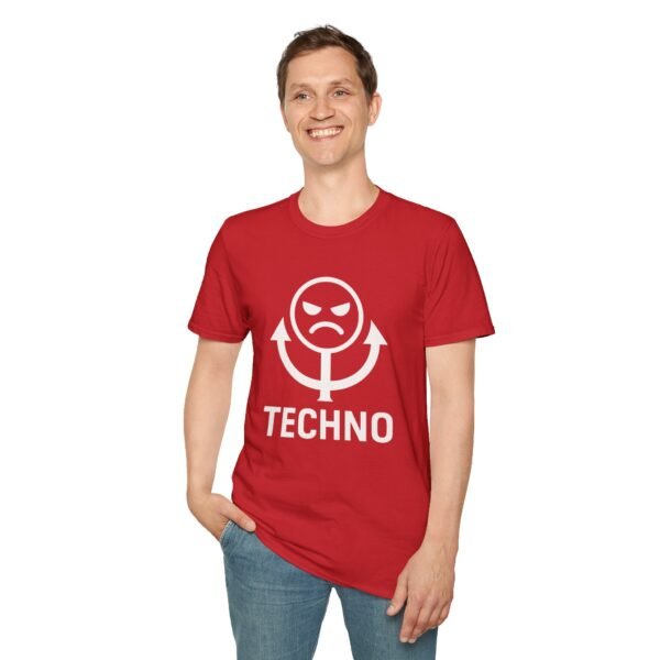 Techno Vibes Unisex Softstyle T-Shirt - Perfect for Music Lovers - immagine 178