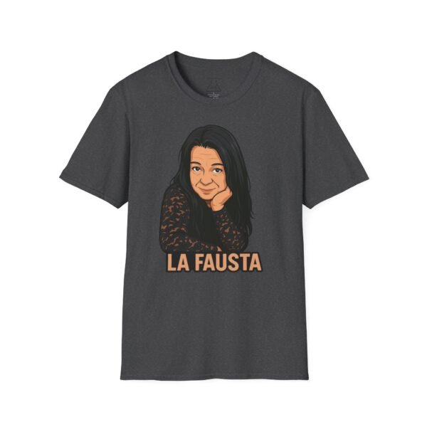 Funny Unisex Softstyle T-Shirt - 'La Fausta' Graphic Tee - immagine 49