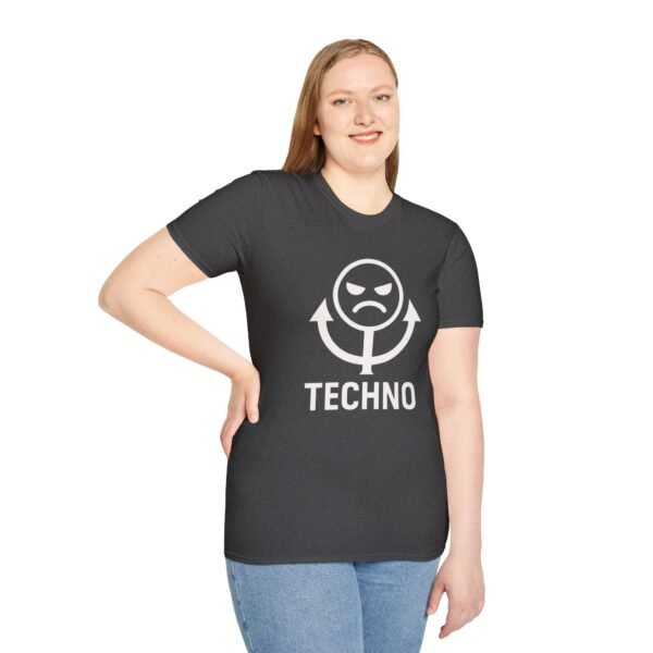 Techno Vibes Unisex Softstyle T-Shirt - Perfect for Music Lovers - immagine 101