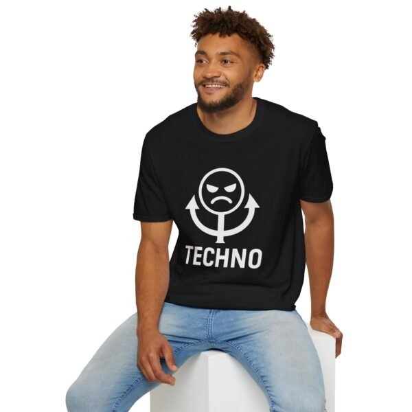 Techno Vibes Unisex Softstyle T-Shirt - Perfect for Music Lovers - immagine 12