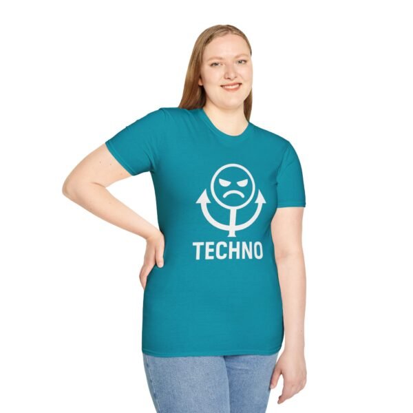 Techno Vibes Unisex Softstyle T-Shirt - Perfect for Music Lovers - immagine 113