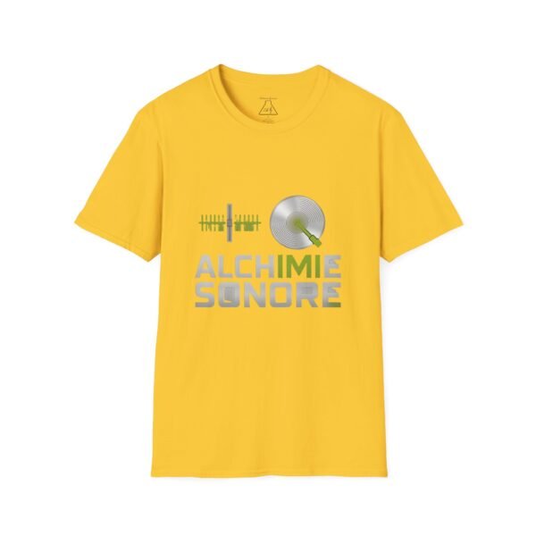 Eco-Friendly Unisex Softstyle T-Shirt - 'Alchimie Sonore' Music Vibe - immagine 71