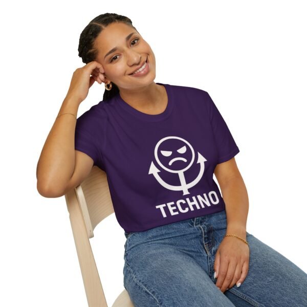 Techno Vibes Unisex Softstyle T-Shirt - Perfect for Music Lovers - immagine 162