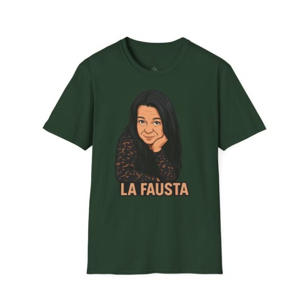 Funny Unisex Softstyle T-Shirt - 'La Fausta' Graphic Tee - immagine 41