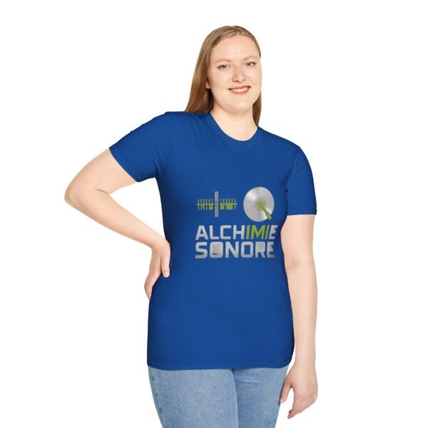 Eco-Friendly Unisex Softstyle T-Shirt - 'Alchimie Sonore' Music Vibe - immagine 146