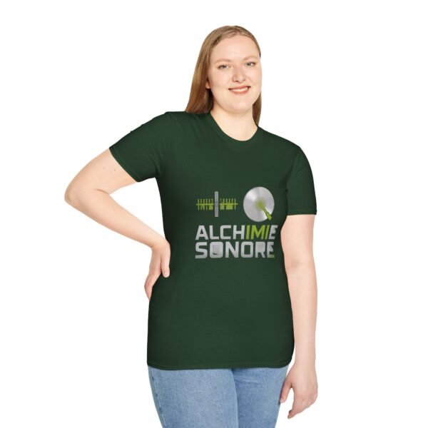 Eco-Friendly Unisex Softstyle T-Shirt - 'Alchimie Sonore' Music Vibe - immagine 87
