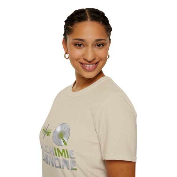 Eco-Friendly Unisex Softstyle T-Shirt - 'Alchimie Sonore' Music Vibe - immagine 44