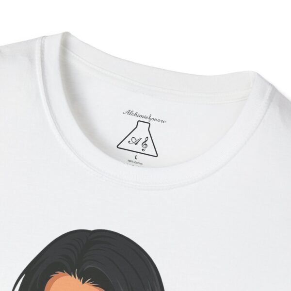 Funny Unisex Softstyle T-Shirt - 'La Fausta' Graphic Tee - immagine 4