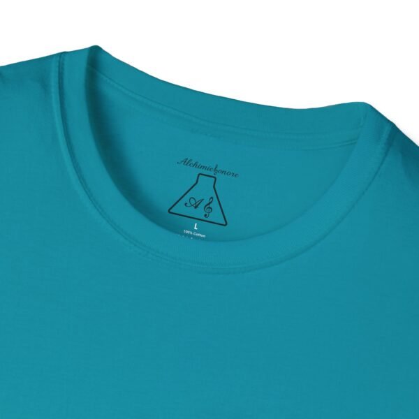 Eco-Friendly Unisex Softstyle T-Shirt - 'Alchimie Sonore' Music Vibe - immagine 120