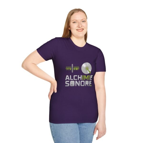 Eco-Friendly Unisex Softstyle T-Shirt - 'Alchimie Sonore' Music Vibe - immagine 182