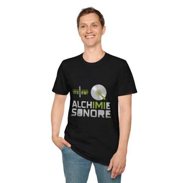 Eco-Friendly Unisex Softstyle T-Shirt - 'Alchimie Sonore' Music Vibe - immagine 29